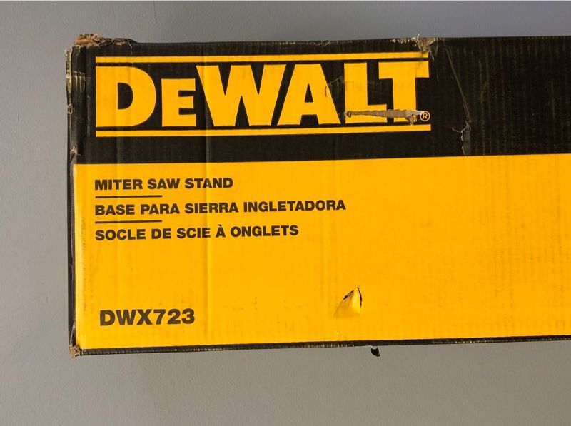 DEWALT Aluminum Adjustable Miter Saw Stand - DWX723 - New in Original Boxing