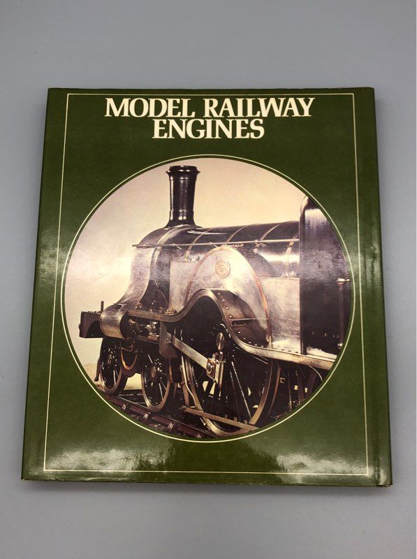 Model Railway Engines J.E. Minns Trains Hardcover Vintage Book 120 illustrations