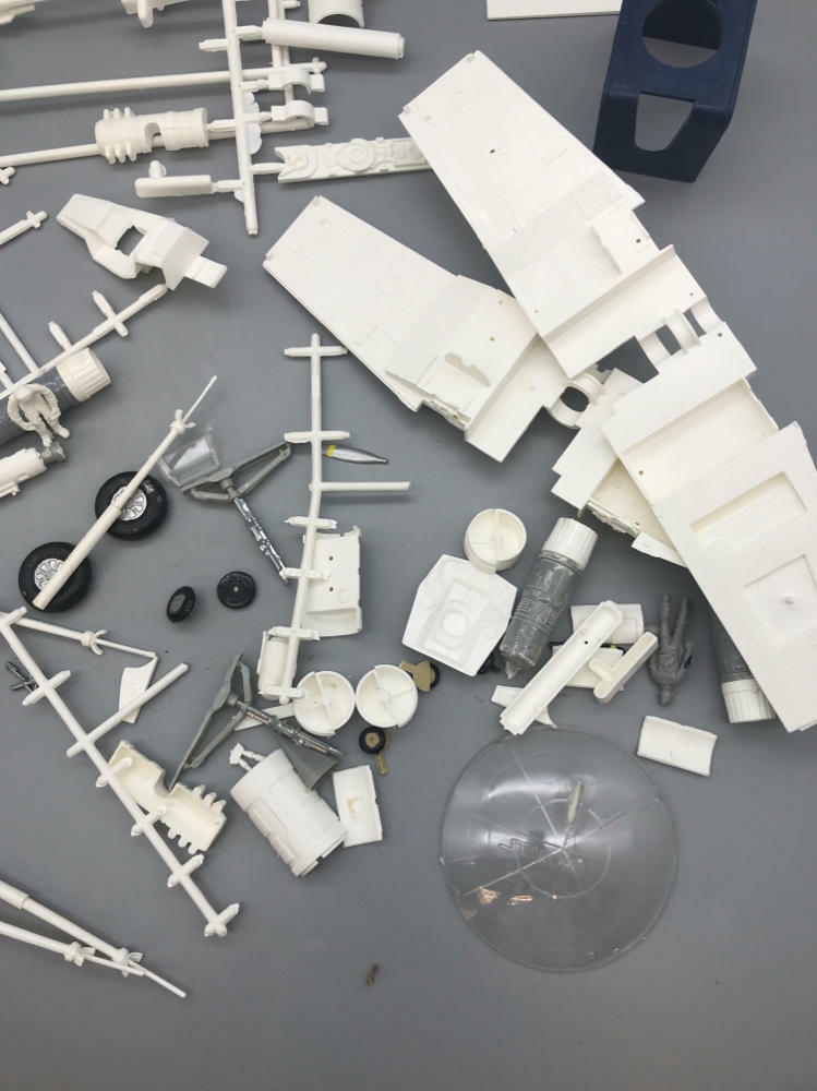 Star Wars MPC Luke Skywalker X-Wing Fighter 1978 Toy - Opened In Original Box - Good