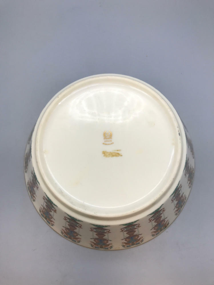 70s Lenox Lido 10" Large Salad Serving Bowl - Very Good - Very Good