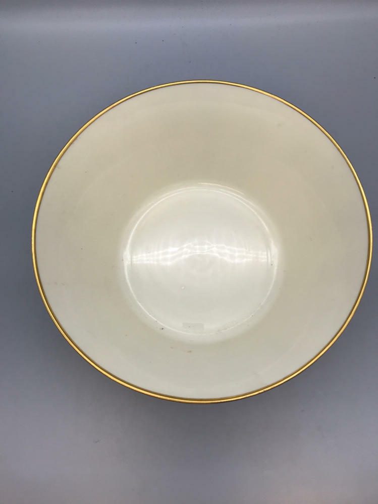 70s Lenox Lido 10" Large Salad Serving Bowl - Very Good - Very Good