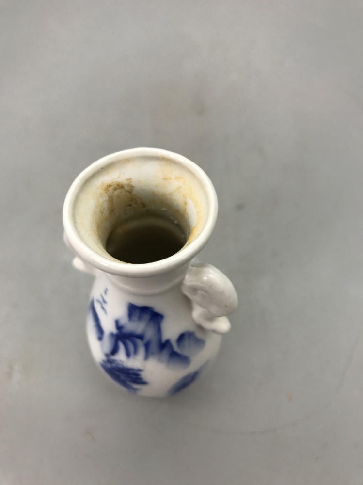 lot of 10 mini chinese vases