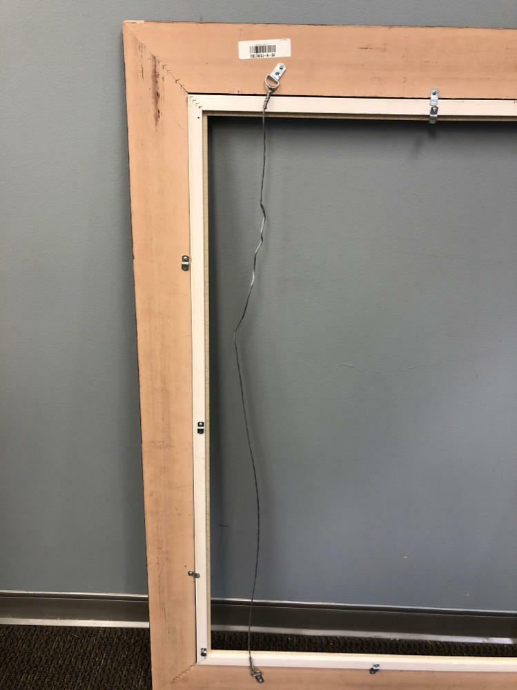 large empty frame
