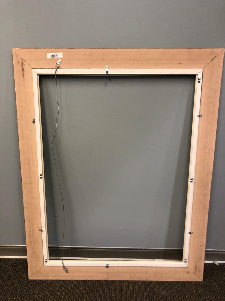 large empty frame