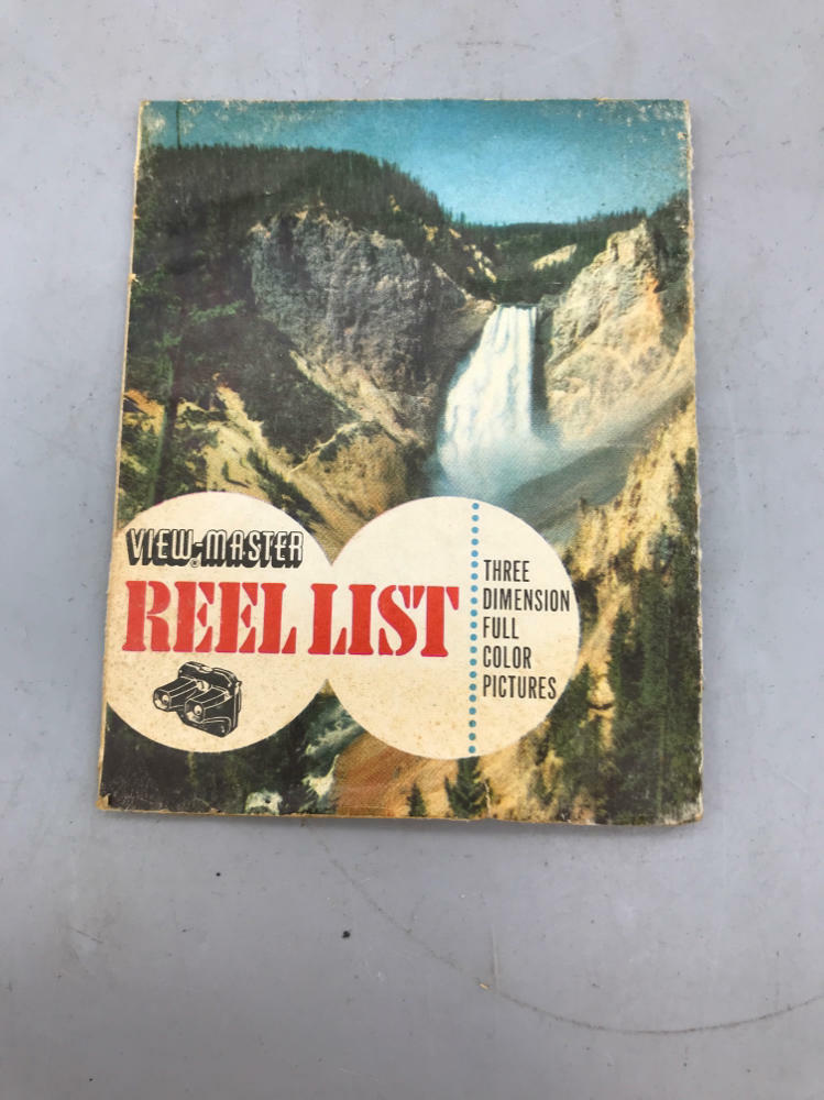 vintage view master with slides