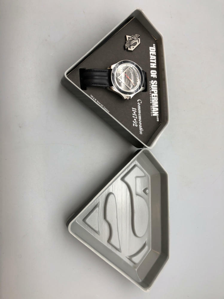 superman watch in case