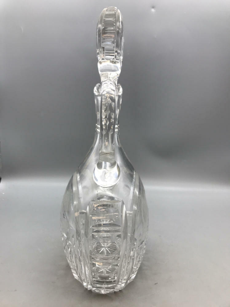 Glass  Decanter (partial inputs) - Very Good - Very Good