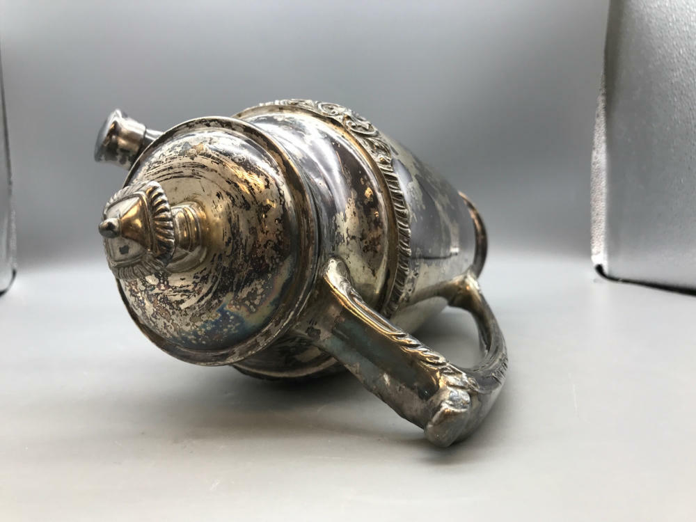 WELSEY  Sterling Silver coffee pot (partial input) - Good