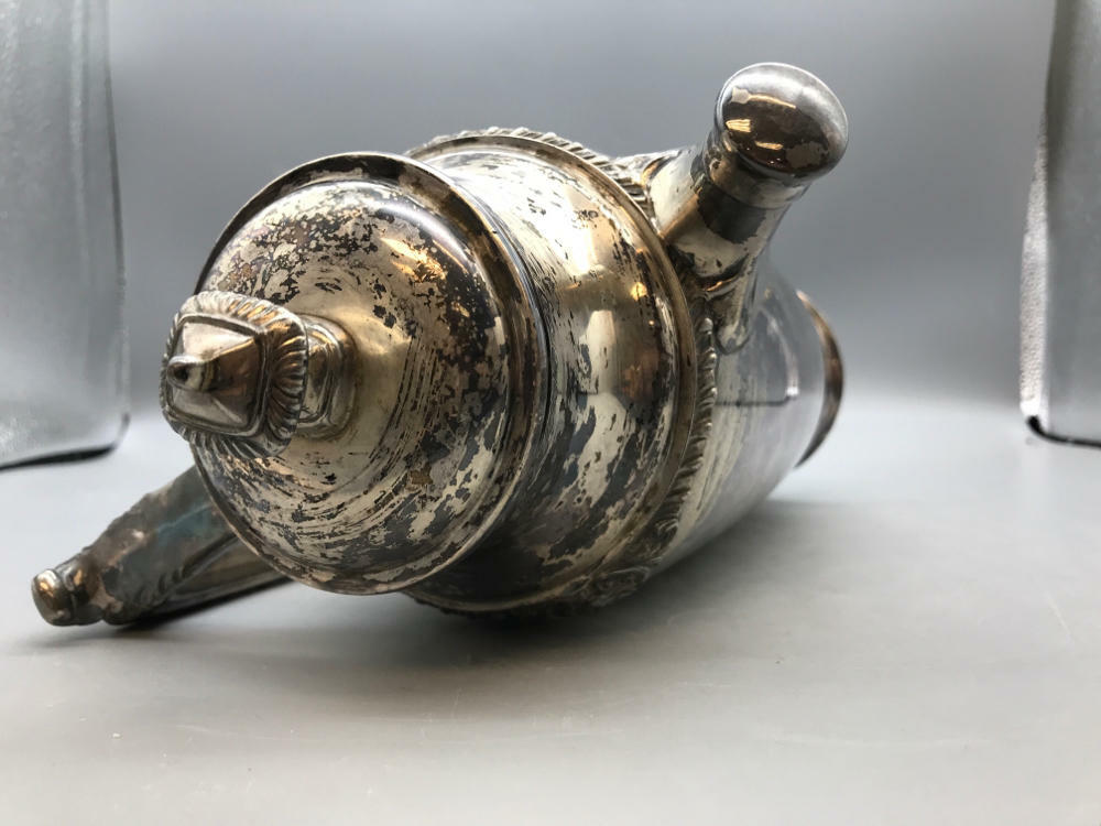WELSEY  Sterling Silver coffee pot (partial input) - Good