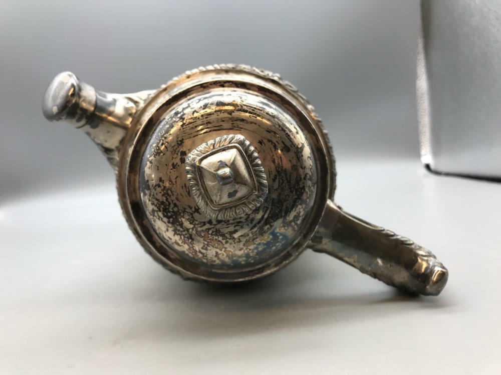 WELSEY  Sterling Silver coffee pot (partial input) - Good