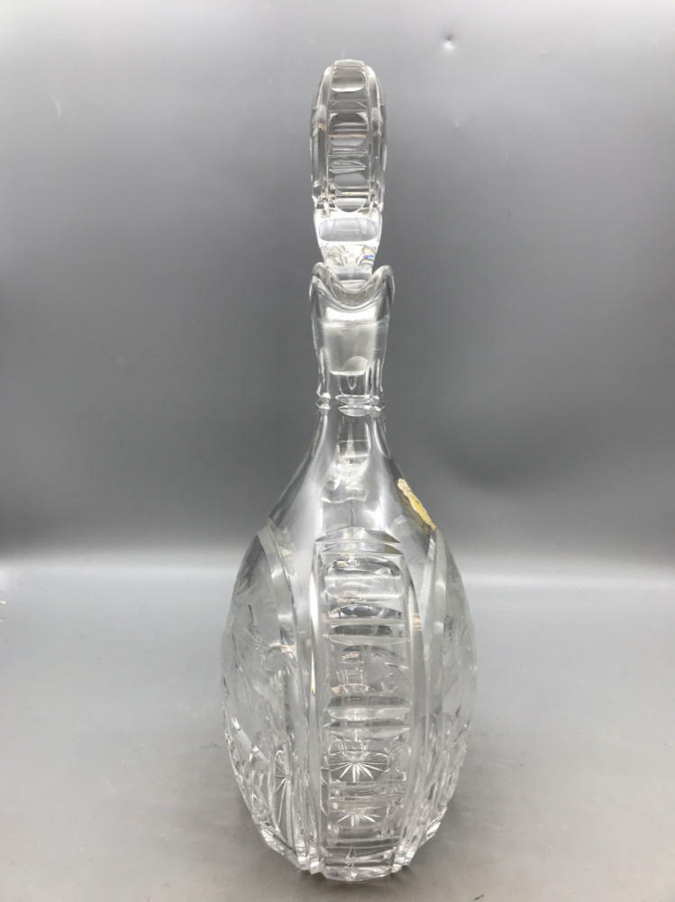 Glass  Decanter (partial inputs) - Very Good - Very Good