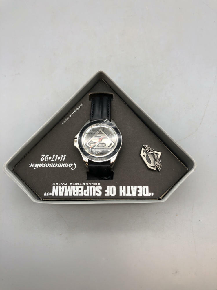 superman watch in case