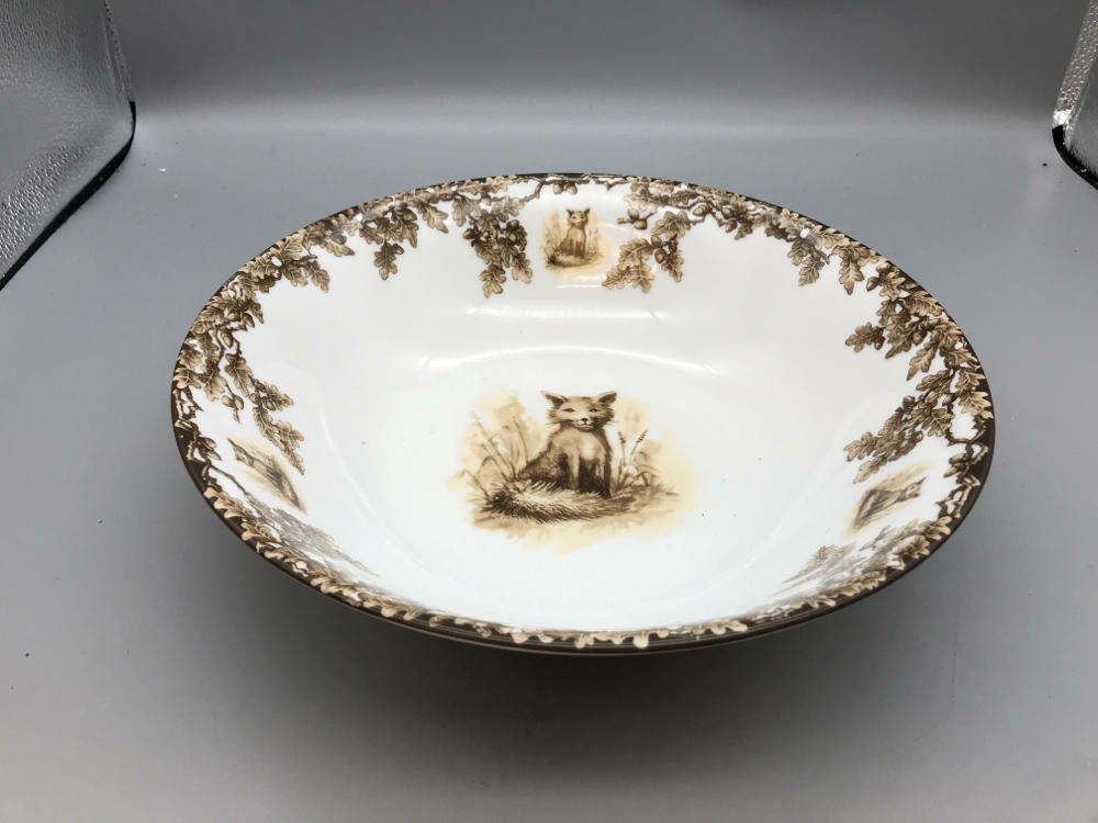 AIKEN  Hand decorated Bowl (partial inputs) - Good