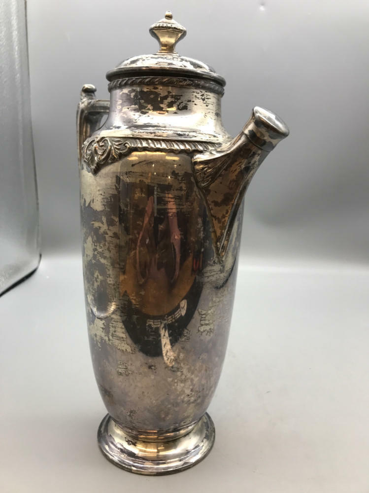 WELSEY  Sterling Silver coffee pot (partial input) - Good