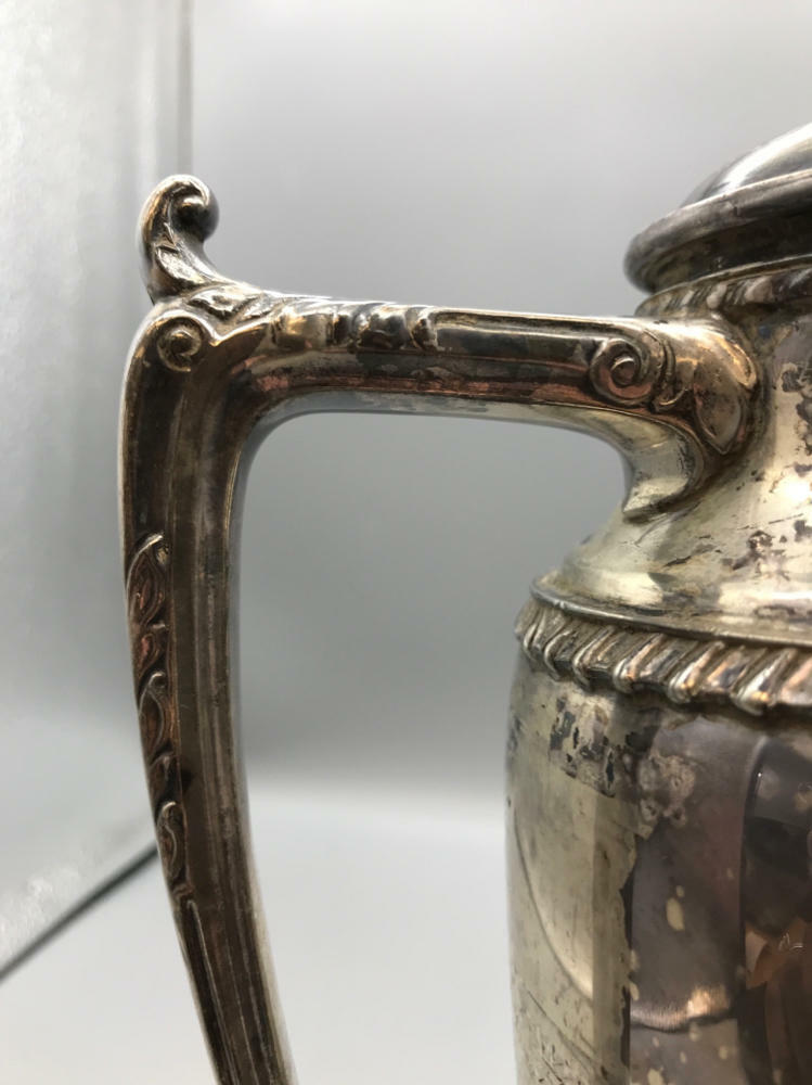 WELSEY  Sterling Silver coffee pot (partial input) - Good