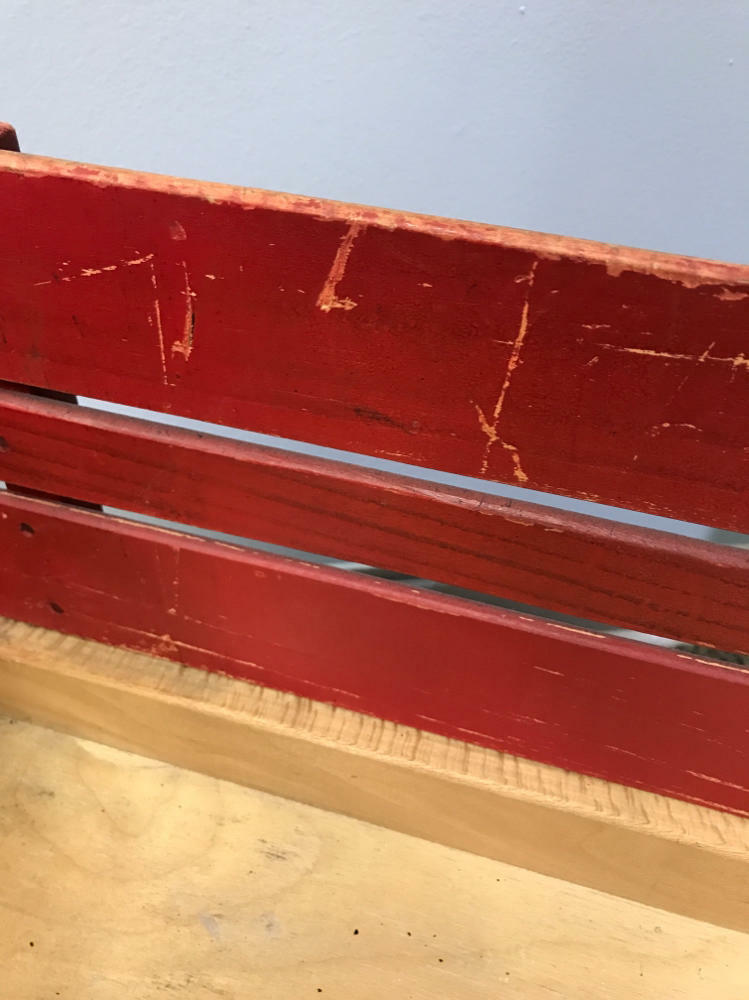 RADIO FLYER Town and Country Wagon ~Wood~ Kids Ride-on Toy With Removable sides