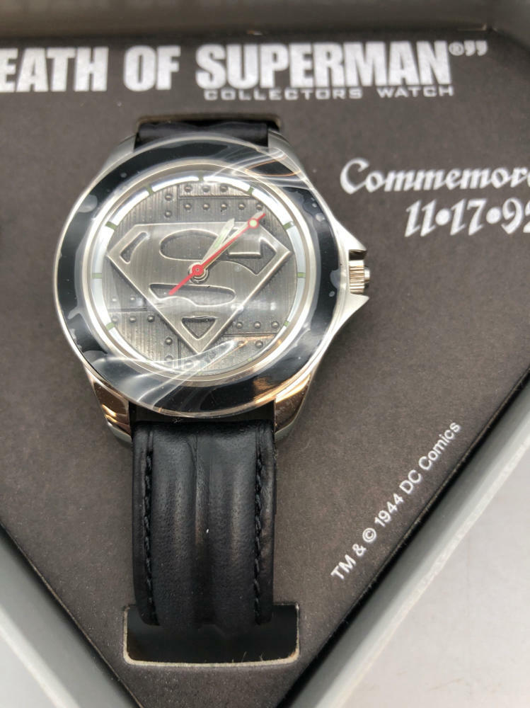 superman watch in case