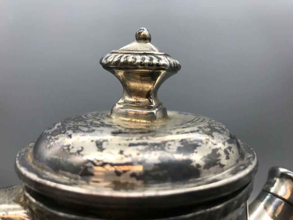 WELSEY  Sterling Silver coffee pot (partial input) - Good