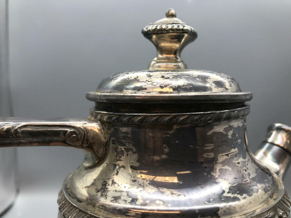 WELSEY  Sterling Silver coffee pot (partial input) - Good