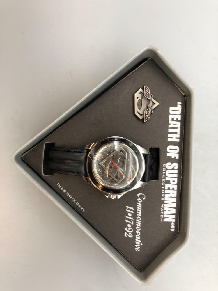 superman watch in case
