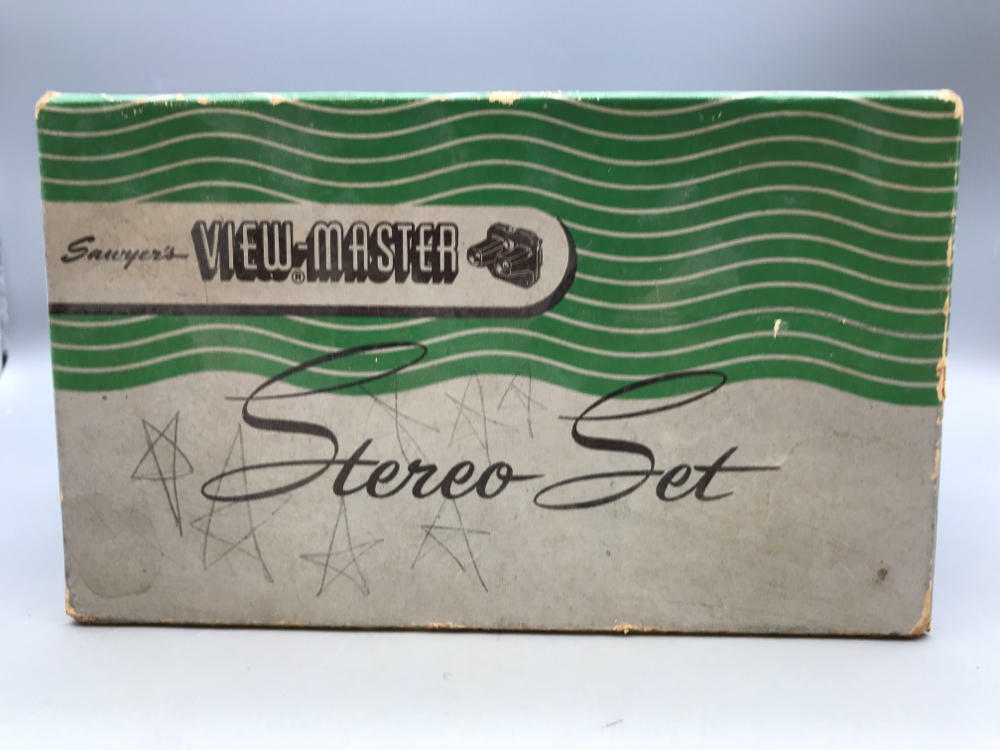 vintage view master with slides
