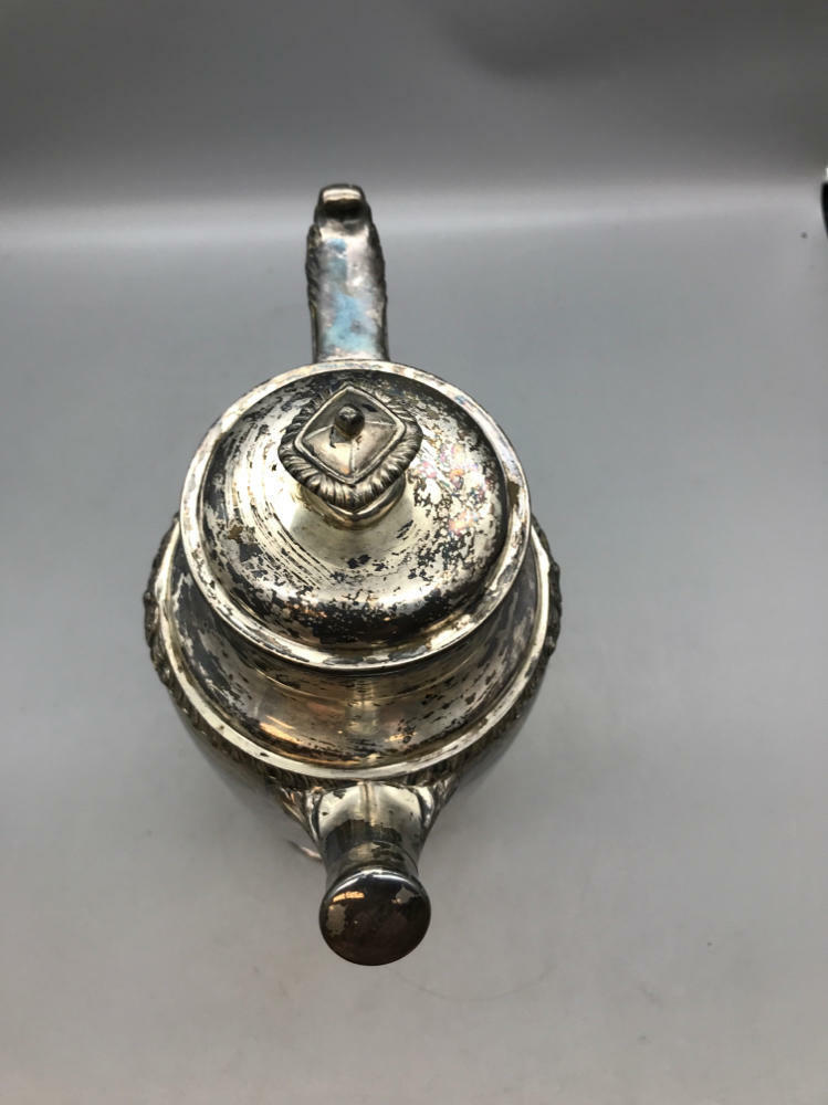 WELSEY  Sterling Silver coffee pot (partial input) - Good