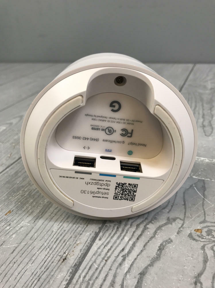 Google Wifi Router - Google AC-1304 1 Port 1200Mbps Wireless Router - Good