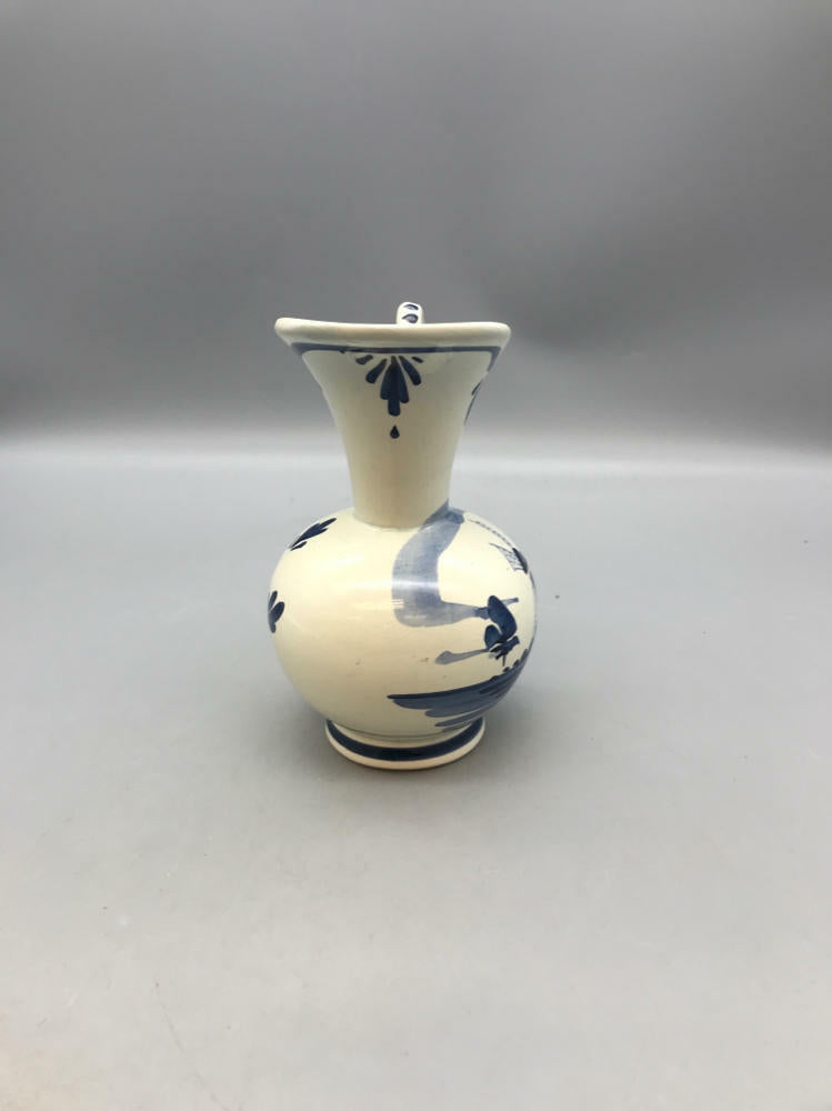 Vintage Holland Blue Delft Miniature Pitcher - Good