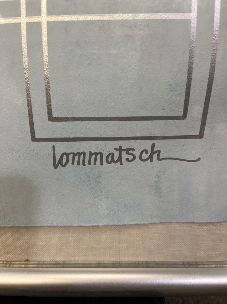 Mixed Media Art in Pastels & Metalics by Lommatsch - Good