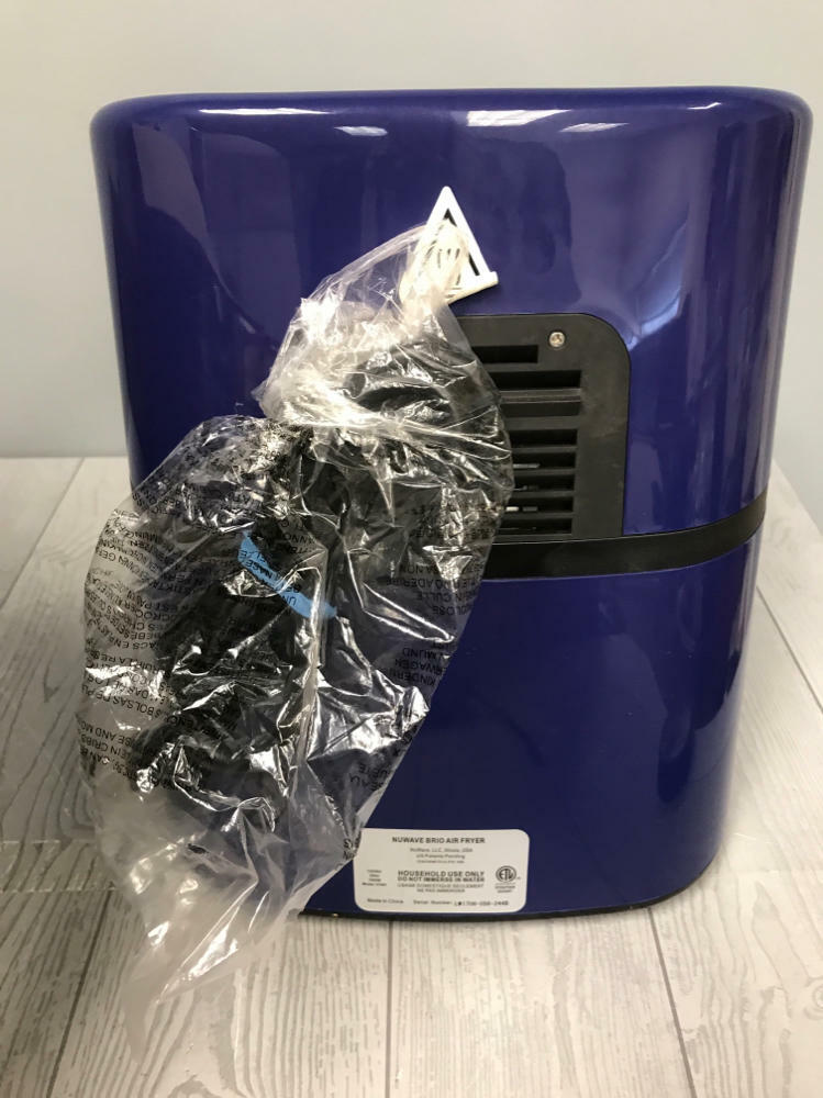 NuWave 6 Qt. Air Fryer, Cobalt Blue In Original Box Manual Included - Like New