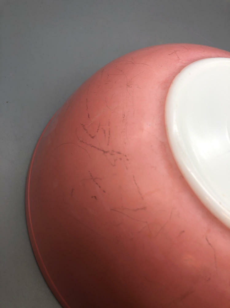 HARD TO FIND!!! Vintage Pink Pyrex Mixing Nesting Bowl