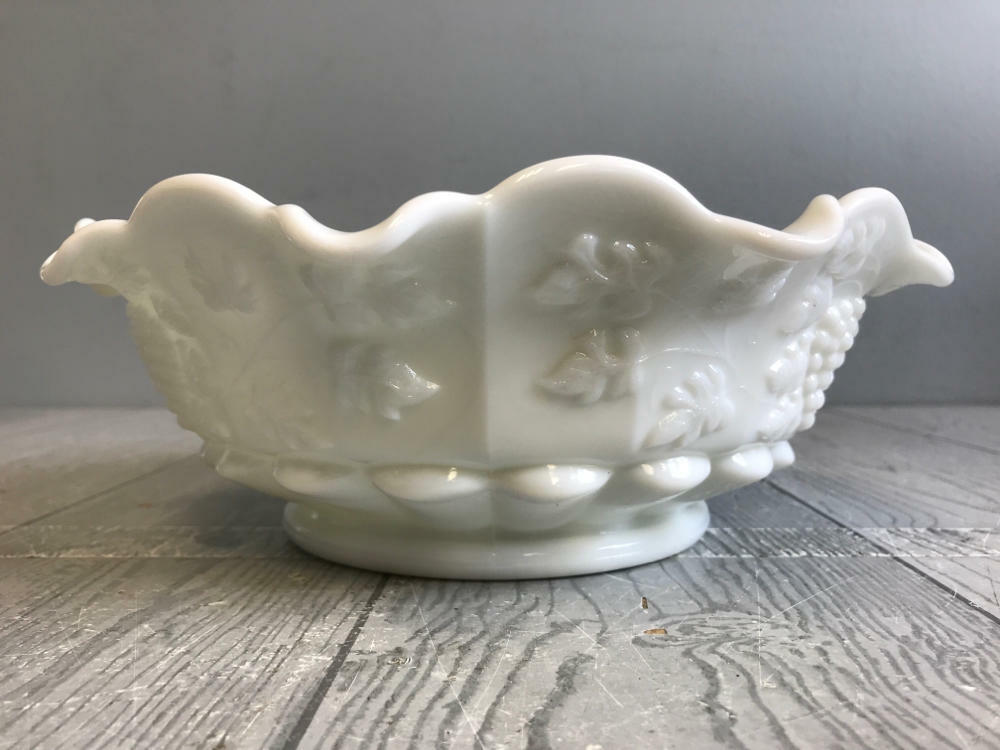 Wow!!! Lot of 24 Pieces of Assorted Sets & Styles of Milk Glass - Good