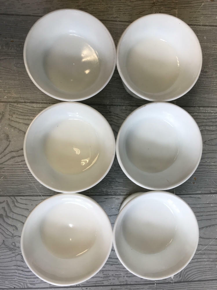 Wow!!! Lot of 24 Pieces of Assorted Sets & Styles of Milk Glass - Good