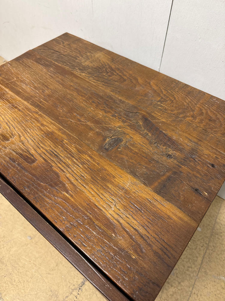 Rustic Natural Solid Dark Wood Dresser and Nightstand - 3 Drawer Dresser - Good