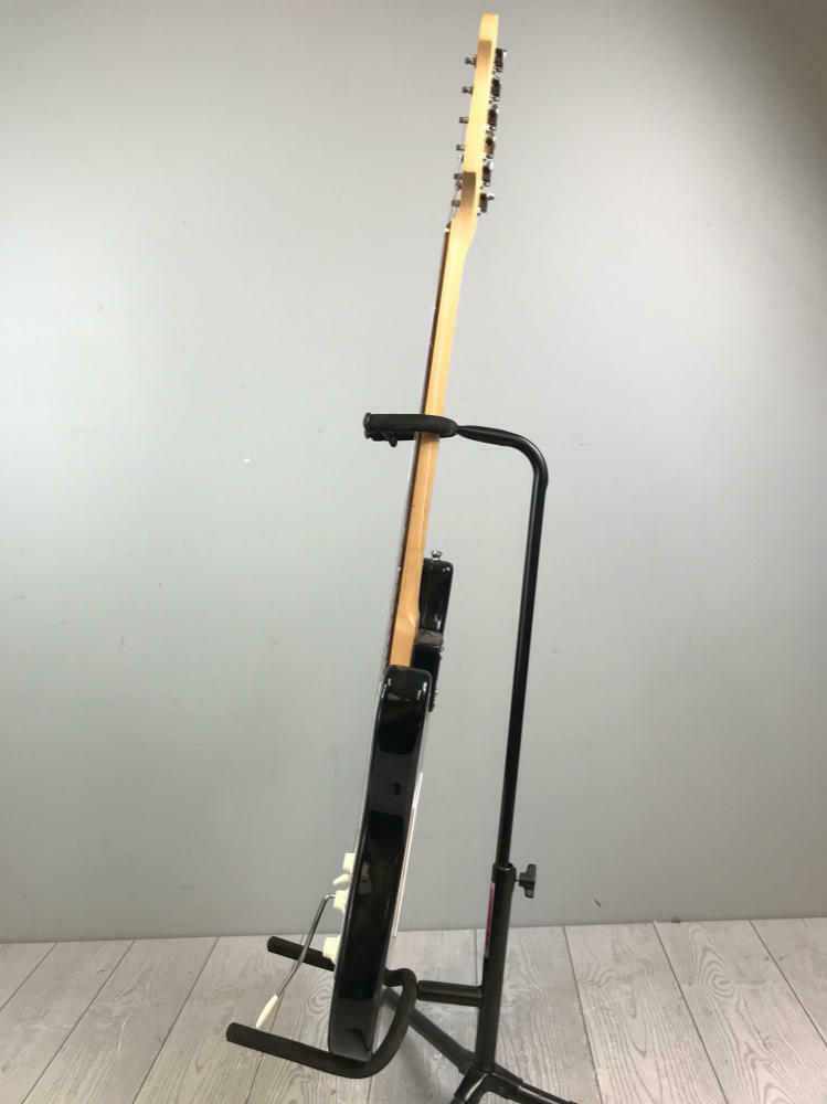 Spectrum S-style Guitar - Black Solid Body Electric Guitar - String Instrument - Good