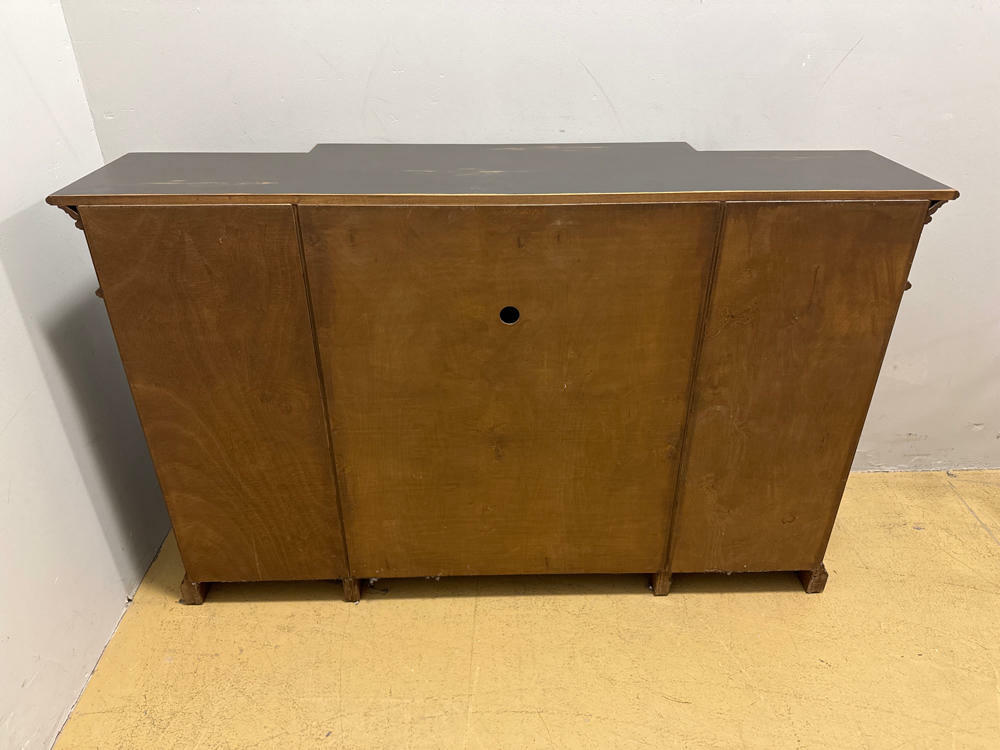 Cambridge Media Center By David Lee Furniture - Beautiful Dark Wood Console - Good