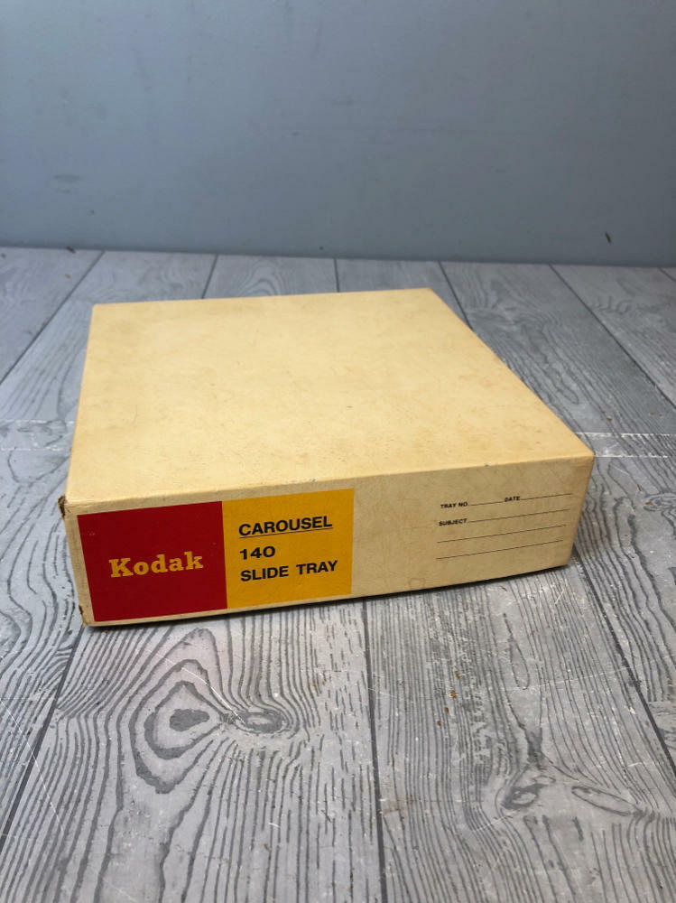 Kodak Carousel Transvue 140 Projector 35mm Slide Tray in Box -Camera Accessories - Very Good