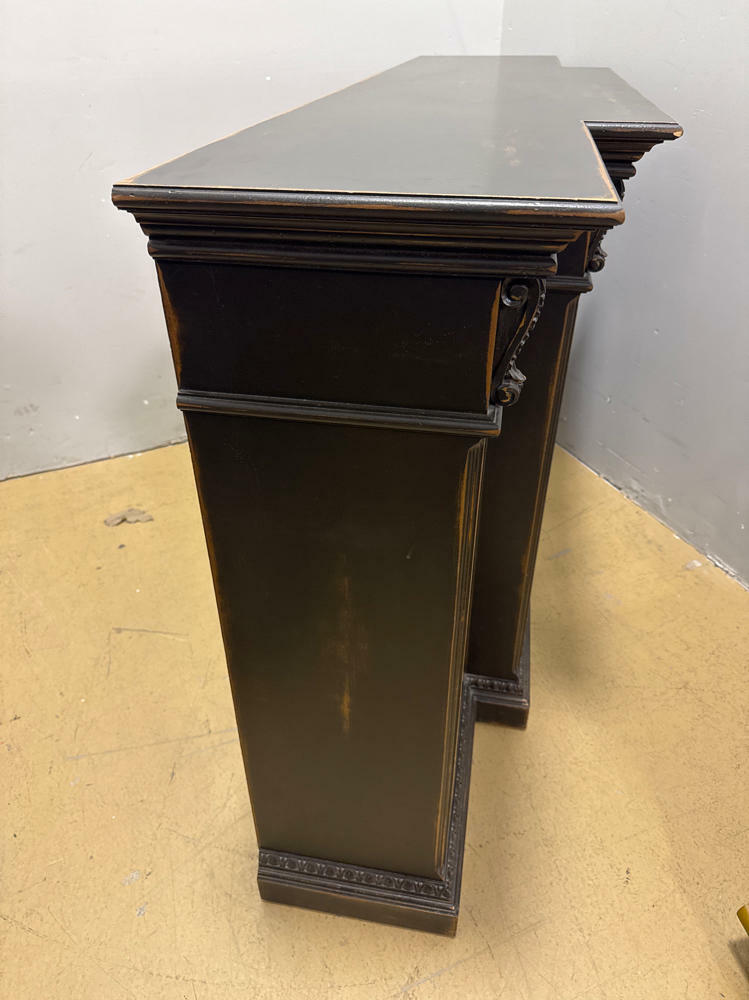 Cambridge Media Center By David Lee Furniture - Beautiful Dark Wood Console - Good