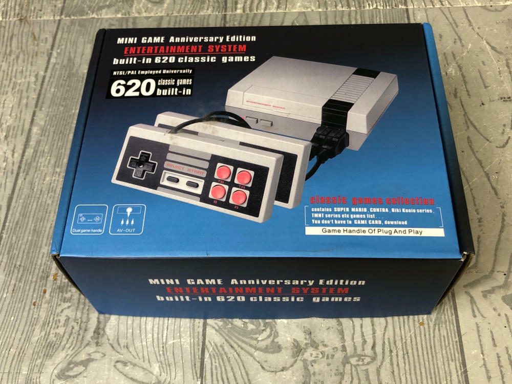 Mini Anniversary Edition Retro Game Console w Built-in Classic Games -Not Tested - Very Good