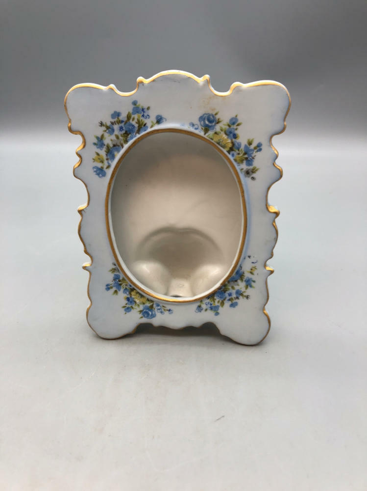 mini frame blue roses