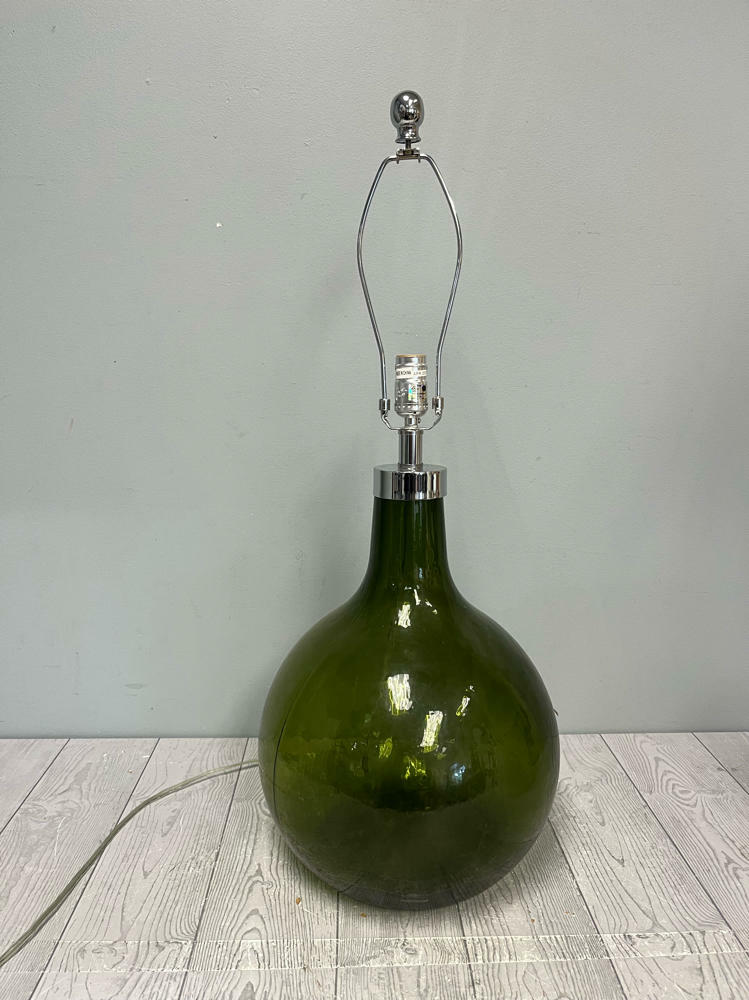 green lamp