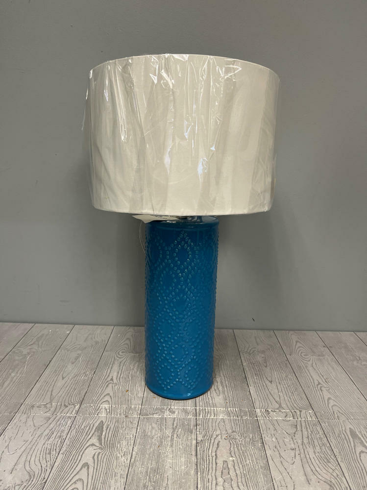 blue lamp
