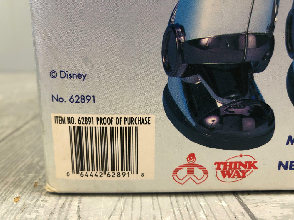 Vintage Lightyear Toy Action Figure - Thinkway Toys Walt Disney Toy Story Chrome