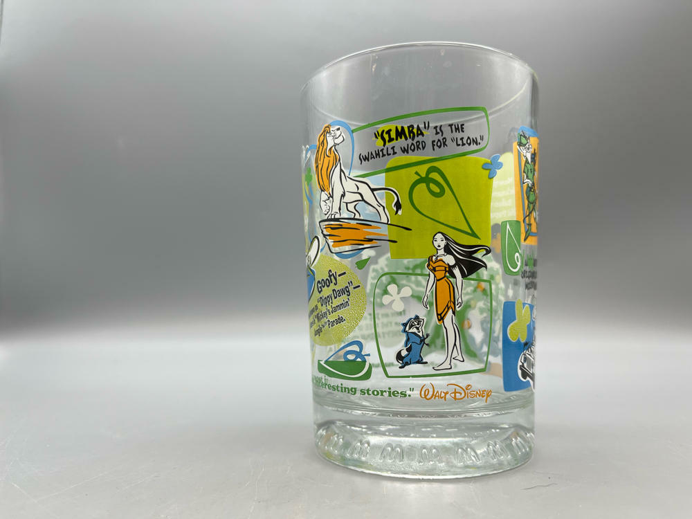 McDonald's Disney 100 Years of Magic Share a Dream Come True Glass - Good