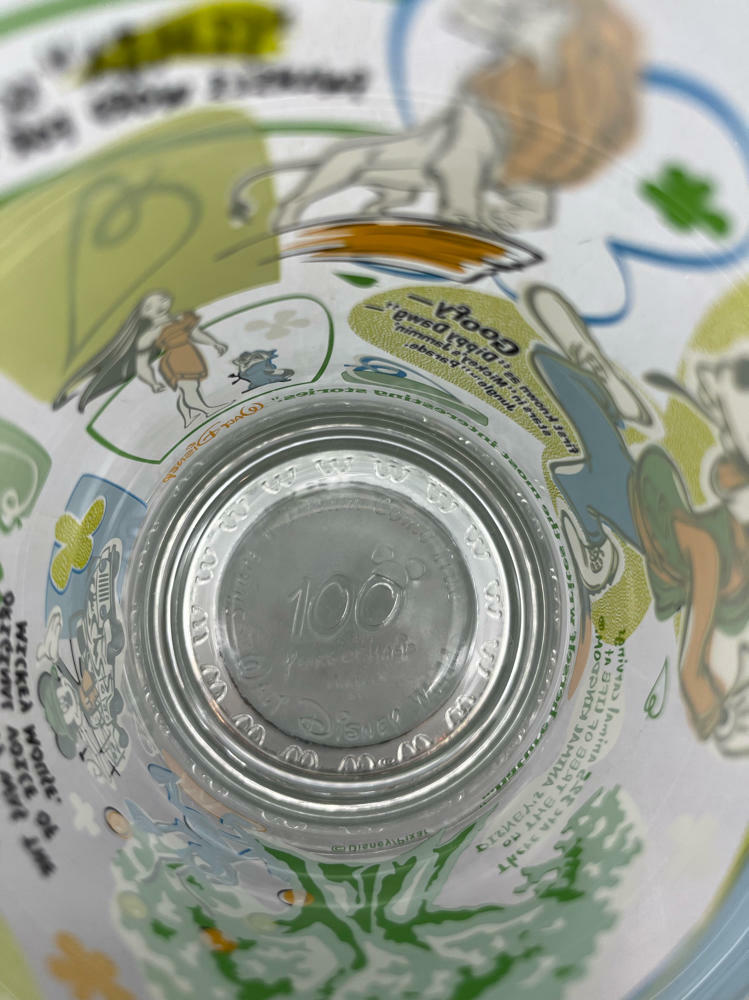 McDonald's Disney 100 Years of Magic Share a Dream Come True Glass - Good