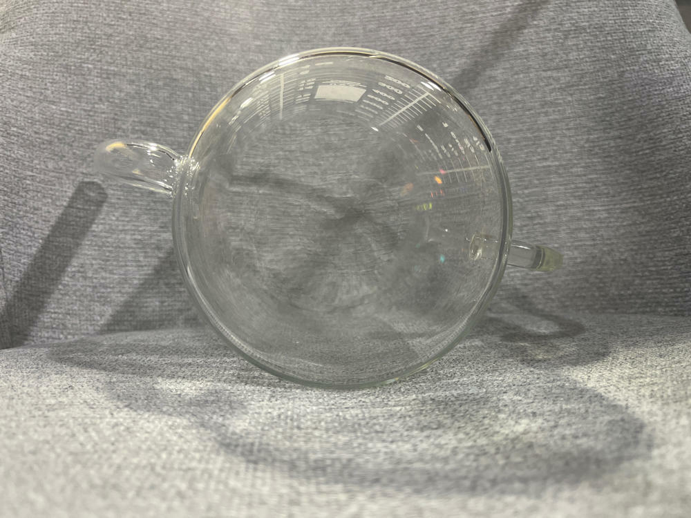 Catamount Glass Gravy Separator No Caps Measuring Cup with Spout & Strainer - Good