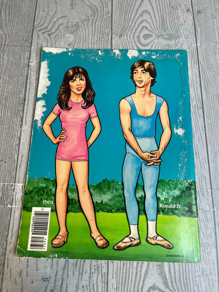 The First Family Ronald & Nancy Reagan Paper Doll Unused Pages 1981 New Uncut - Good