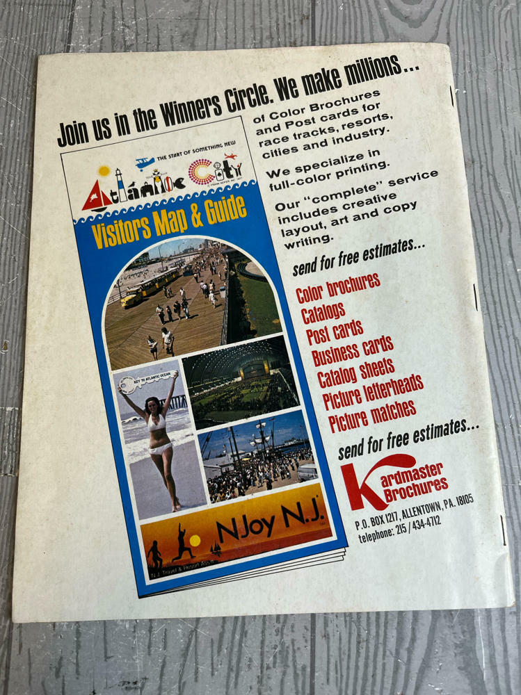 Vintage 1981 The Triple Crown Champion History Magazine Kentucky Derby Preakness - Good