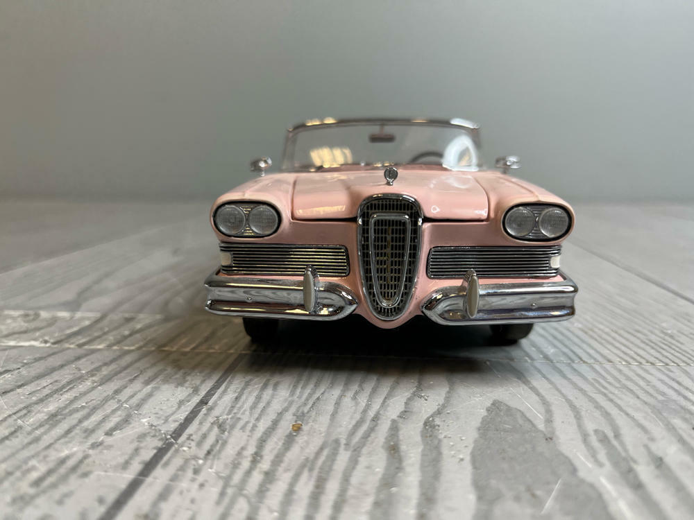 The Franklin Mint, Precision Models: 1958 Edsel Citation, Pink Convertible - Like New