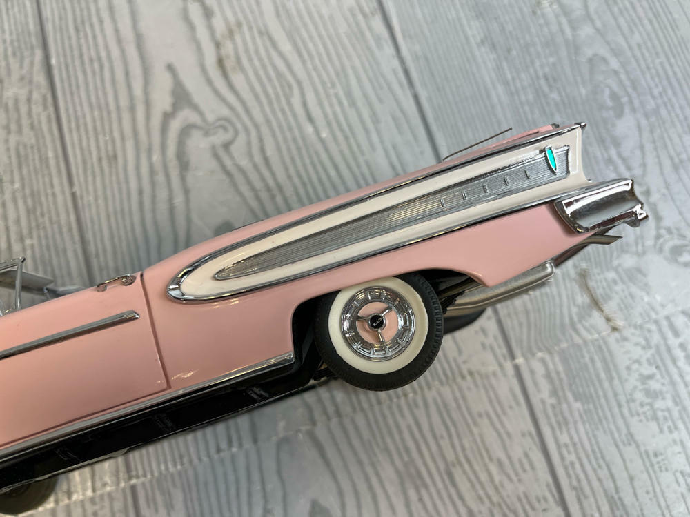 The Franklin Mint, Precision Models: 1958 Edsel Citation, Pink Convertible - Like New